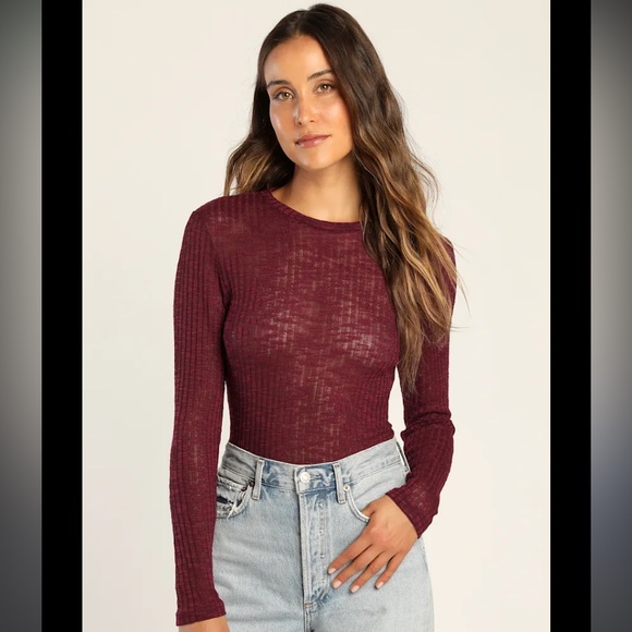 free people Tops - Intimately free people top!burgundy S 119